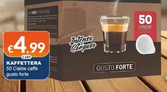 Kaffetteria Cialde caffè gusto forte