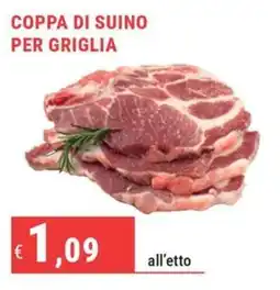 DiMeglio Coppa di suino per griglia offerta