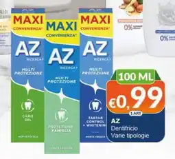 Mister Risparmio AZ Dentifricio offerta