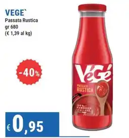 DiMeglio Vege Passata Rustica offerta