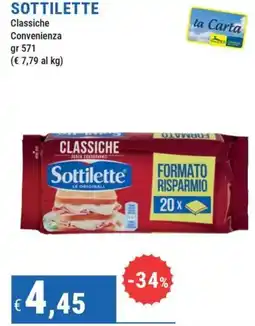 DiMeglio Sottilette classiche offerta
