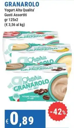 DiMeglio Yogurt Alta Qualita' Gusti Assortiti Granarolo offerta