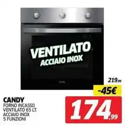 Telitaly Forno incasso Candy offerta