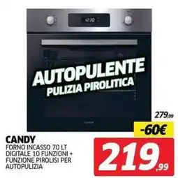 Telitaly Forno incasso Candy offerta