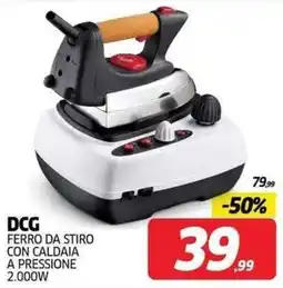 Telitaly DCG ferro da stiro con caldaia a pressione offerta