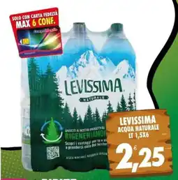 Compri Meglio Leviissima acqua naturale offerta
