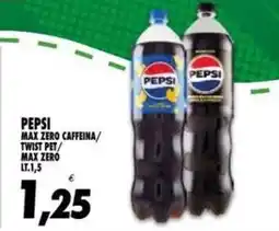 Compri Meglio Pepsi Max Zero Caffeina offerta