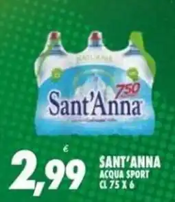 Compri Meglio Sant'Anna acqua sport offerta