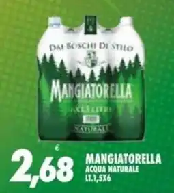 Compri Meglio Mangiatoarella acqua naturale offerta
