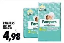 Compri Meglio Pampers baby dry pannolini offerta