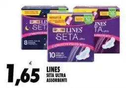 Compri Meglio Lines seta ultra assorbenti offerta