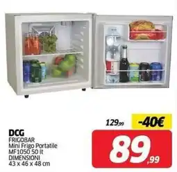 Telitaly DCG FrigoBar Mini Frigo Portatile offerta