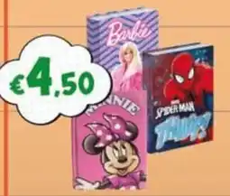 Mister Risparmio Barbie Minnie Spider Man offerta