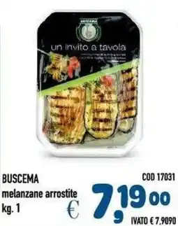Del Prete Distribuzioni Buscema melanzane arrostitte offerta