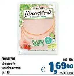 Del Prete Distribuzioni Liberamente tacchino arrosto offerta