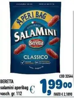 Del Prete Distribuzioni Beretta salamini aperibag offerta