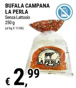 Tre Valli Supermercato Bufala Campana senza lattosio La Perla offerta