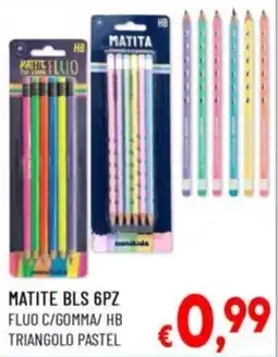 Casabalò Matite BLS 6PZ offerta