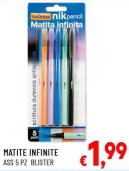 Casabalò Matite infinite Nik Office offerta
