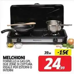 Telitaly Fornello a gas gpl melchioni offerta
