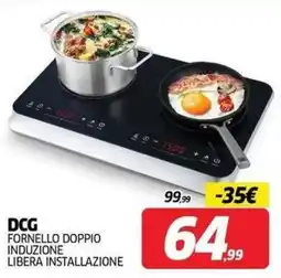 Telitaly DCG fornello doppio induzione offerta
