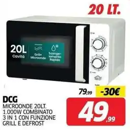 Telitaly DCG microonde 20lt. offerta