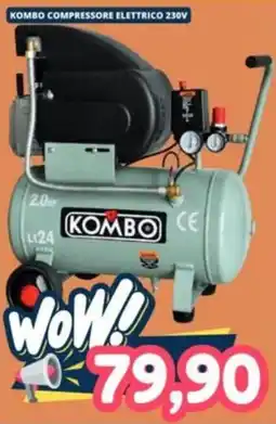 Cossuto Kombo compressore elettrico offerta
