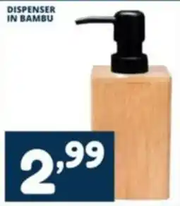 Cossuto Dispenser in bambu offerta