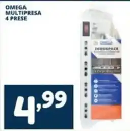 Cossuto Omega multipresa 4 prese offerta