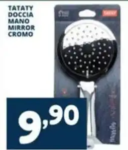 Cossuto Tataty doccia mano mirror cromo offerta
