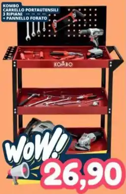 Cossuto Kombo carrello porta utensili offerta