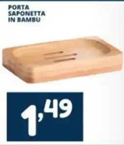 Cossuto Porta saponetta in bambu offerta