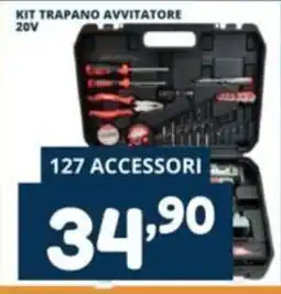 Cossuto Kit trapano avvitatore 20V offerta