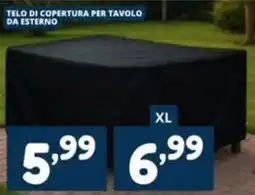 Cossuto Telo di copertura per tavolo da esterno offerta