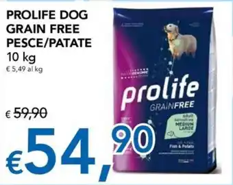 Prolife dog grain free pesce/patate