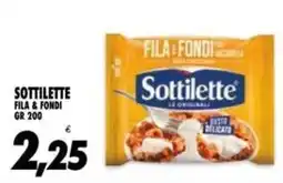 Compri Meglio Sottilette fila & fondi offerta