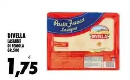 Compri Meglio Divella lasagne di semola offerta