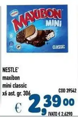 Del Prete Distribuzioni Maxibon classic Nestlé offerta
