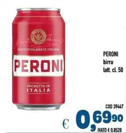 Del Prete Distribuzioni Peroni birra offerta