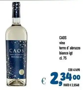 Caos vino bianco