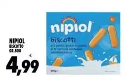 Compri Meglio Nipiol biscotti offerta