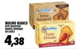 Compri Meglio Mulino Bianco Fette Biscottate Dorate/Integrali offerta