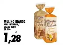 Compri Meglio Mulino Bianco pane integrale grano duro offerta