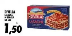 Compri Meglio Divella lasagna di semola offerta