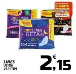 SpesaPiù Supermercati Lines ultra vari tipi offerta