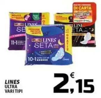 Lines ultra vari tipi