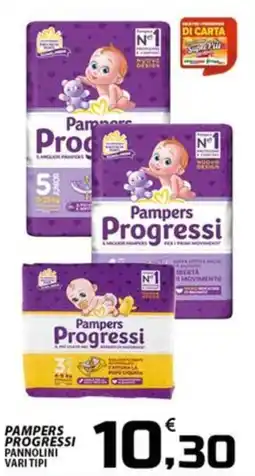 SpesaPiù Supermercati Pampers Progressi pannolini offerta