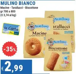 DiMeglio Mulino Bianco Macine - Tarallucci - Biscottone offerta