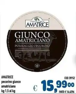 Del Prete Distribuzioni Amatrice pecorino giunco amatriciano offerta