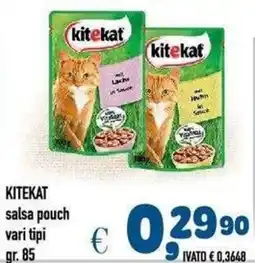 Del Prete Distribuzioni Kitekat salsa pouch offerta